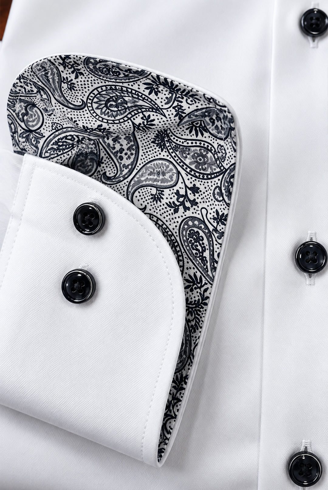 Non-Iron Cotton Shirt - White