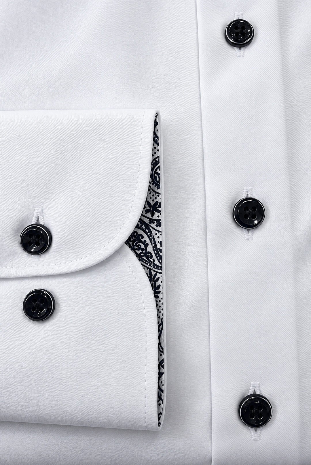 Non-Iron Cotton Shirt - White