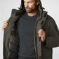 Parker Style Hooded Coat - Dark Olive