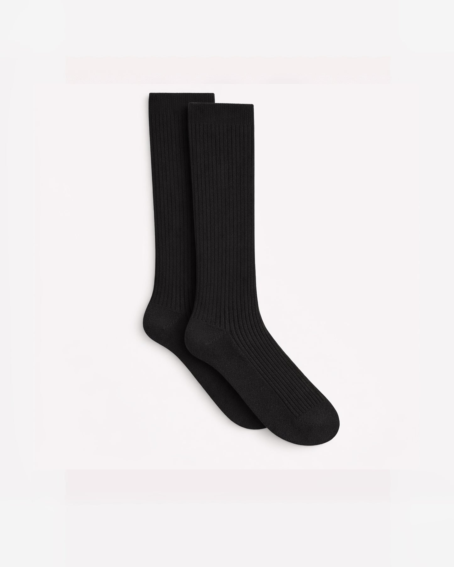 Immaculate™ - HJ77 Long Wool Rich Socks (with Lycra®) - Black