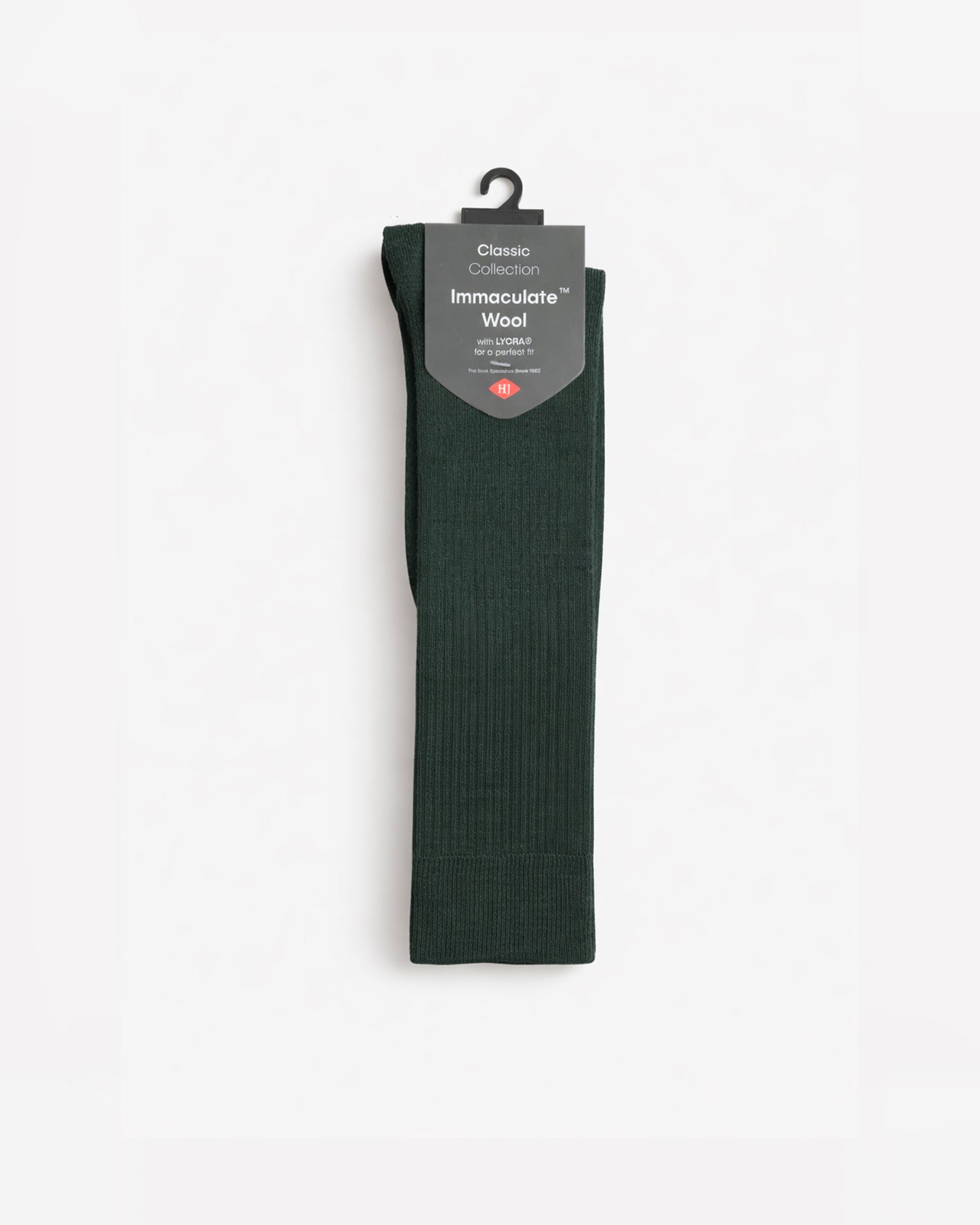 Immaculate™ - HJ77 Long Wool Rich Socks (with Lycra®) - Green