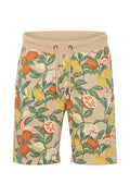 Jersey Sweat Shorts - Floral Stone Print