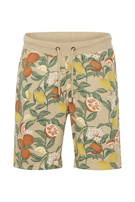 Jersey Sweat Shorts - Floral Stone Print