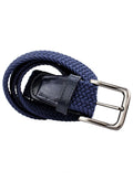 35mm Elastic Navy Woven Belt