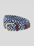 35mm Elastic Navy/Blue/White Belt