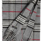 Cashmink Plaid Check Scarf - Grey