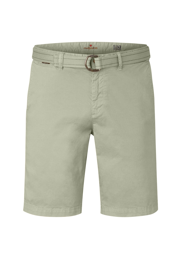 Cotton Tailored Shorts - Khaki