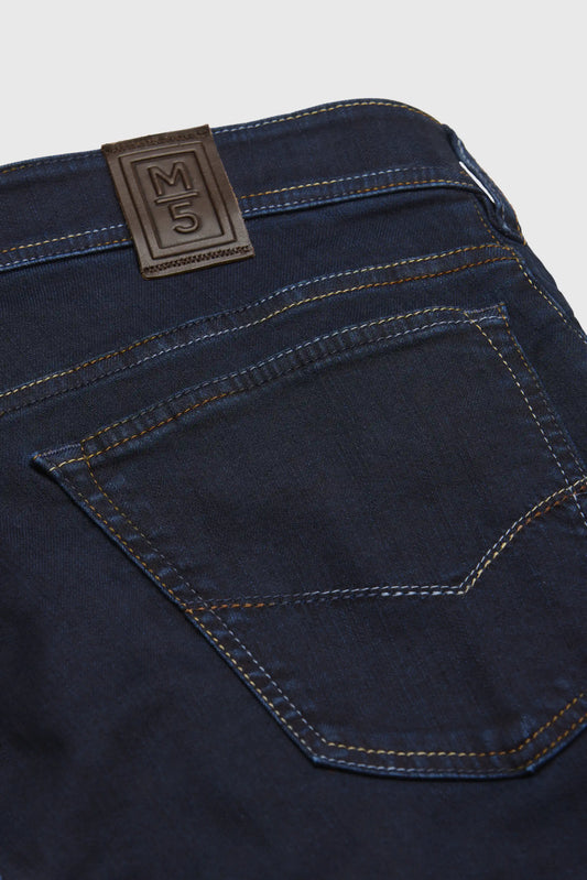 M5 Clean Dark Denim - Rainbow Stitch