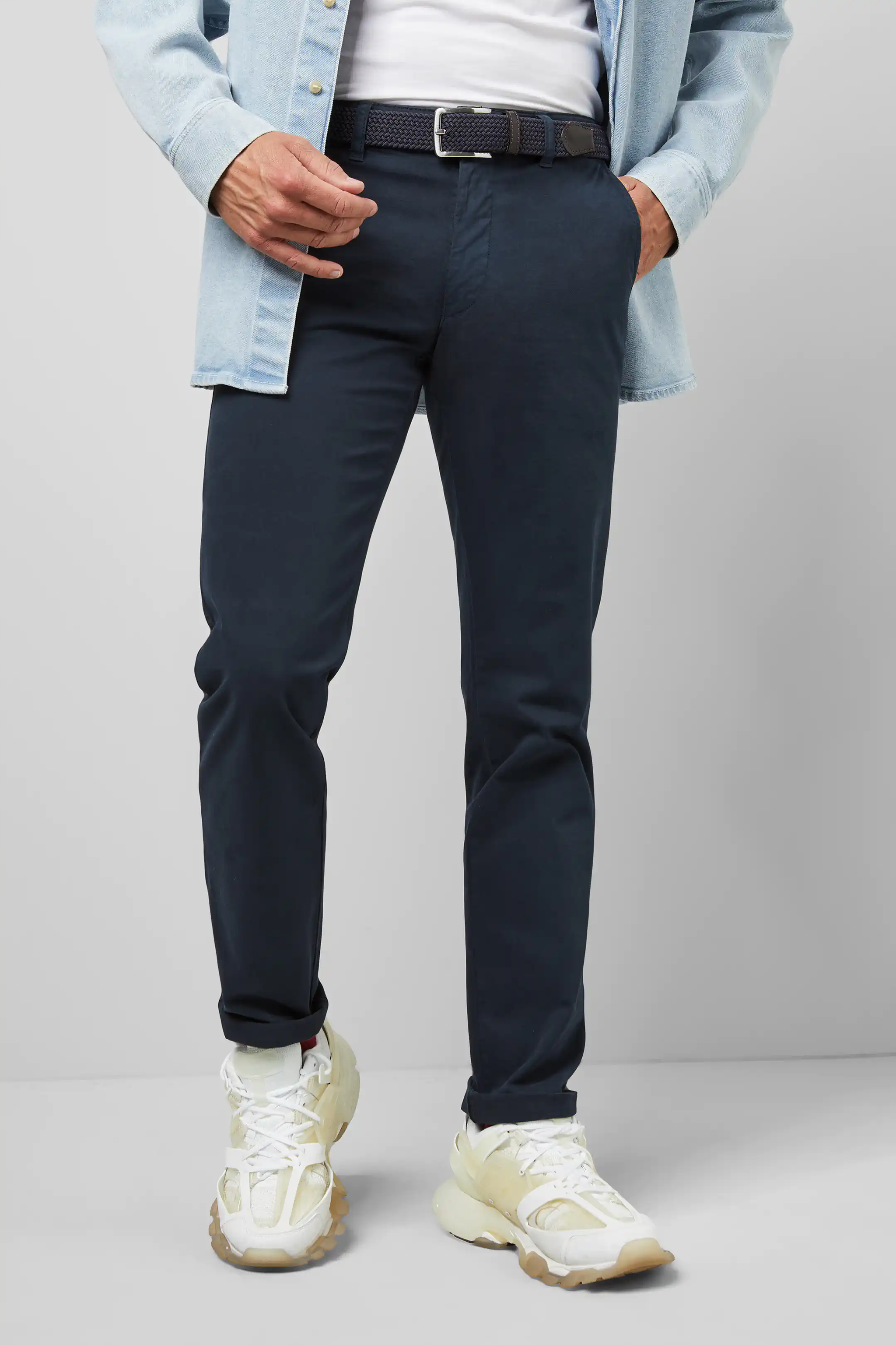 M5 Stretch Cotton Chino - Navy