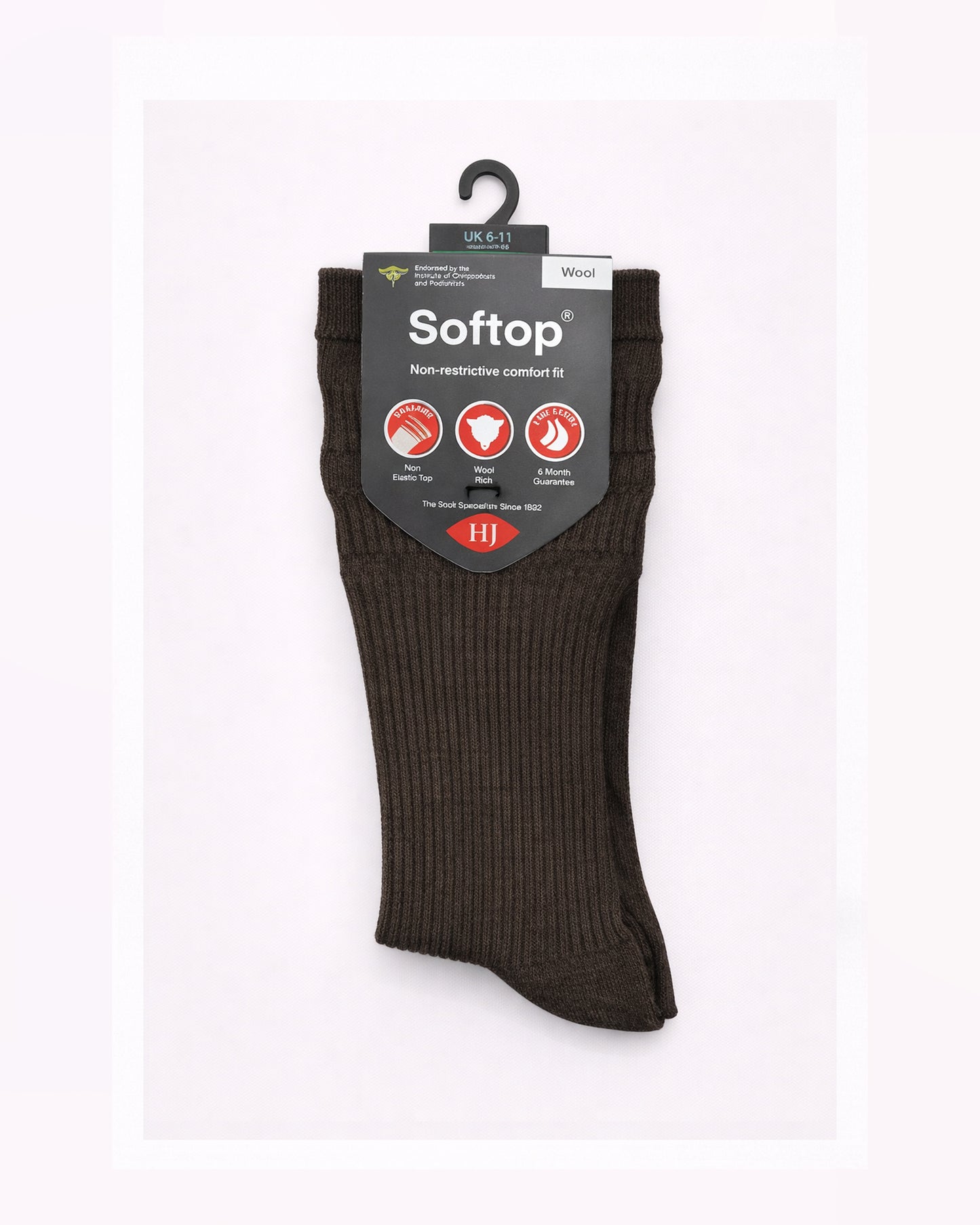 Wool Softop® - HJ90 Men's Original Wool Rich Softop - Dark Brown