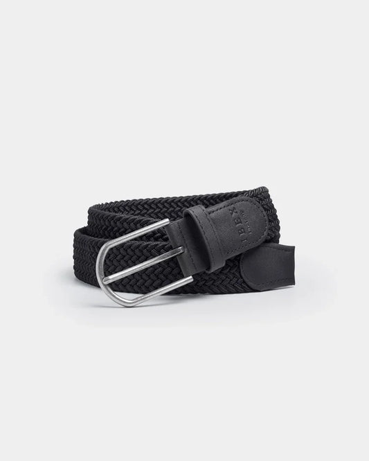 Stretch Woven Belt - Black 9506