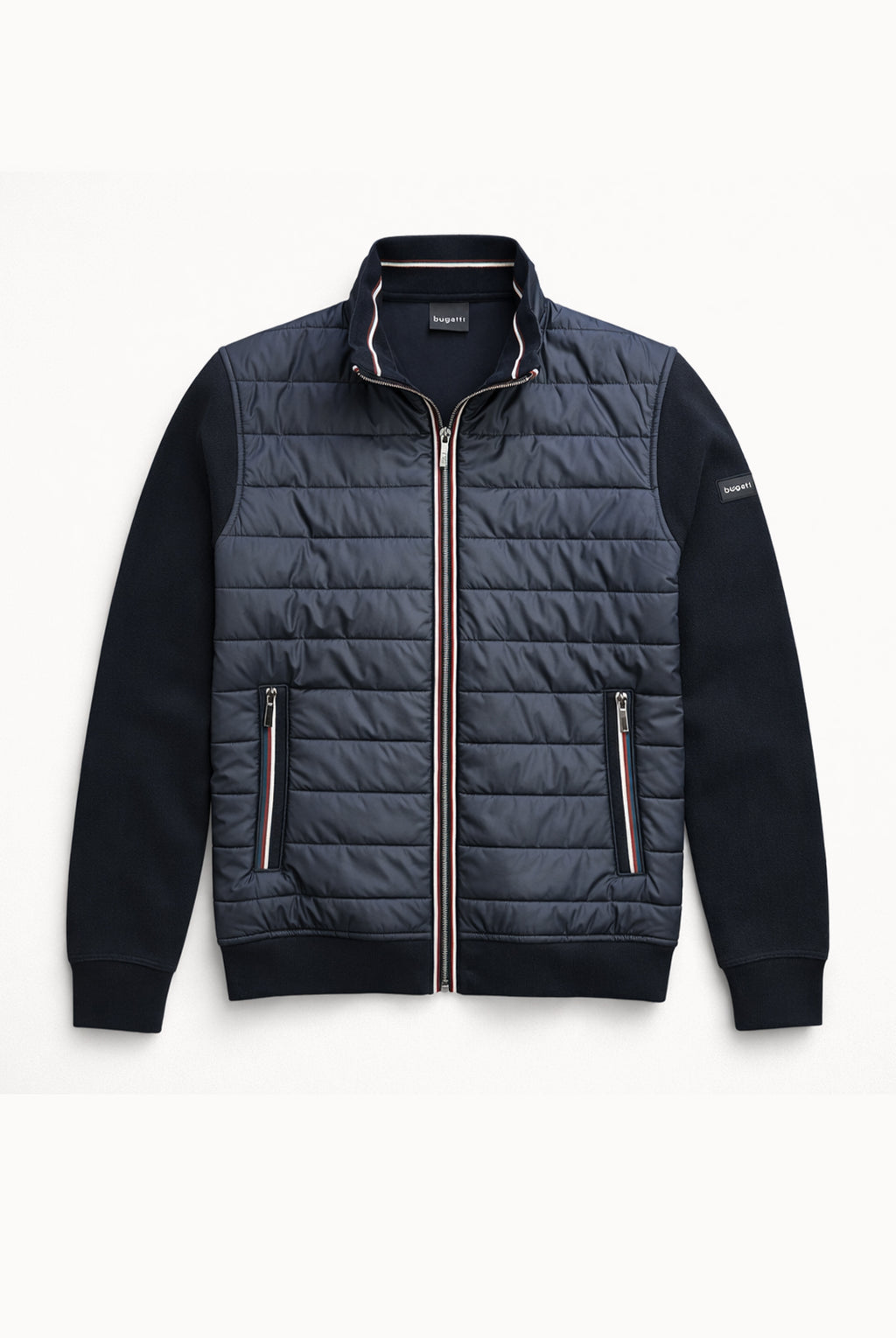 Bugatti Hybrid Sweat Jacket - Navy