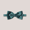 Satin Clip-On Bow Tie - Airforce