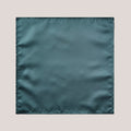 Plain Satin Hankie - Airforce