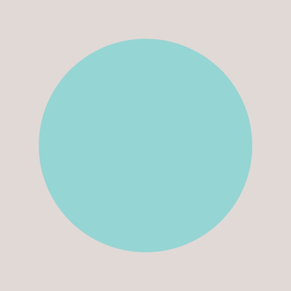 Plain Satin Hankie - Aqua FS