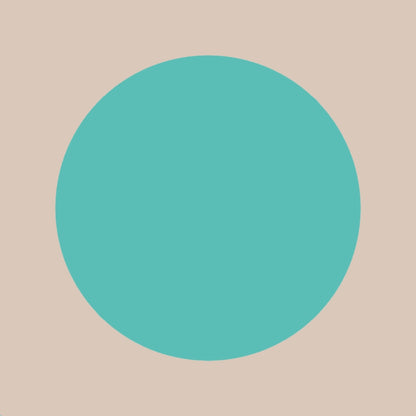 Plain Satin Hankie - Turquoise