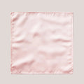 Plain Satin Hankie - Baby Pink