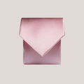 Plain Satin Tie - Baby Pink