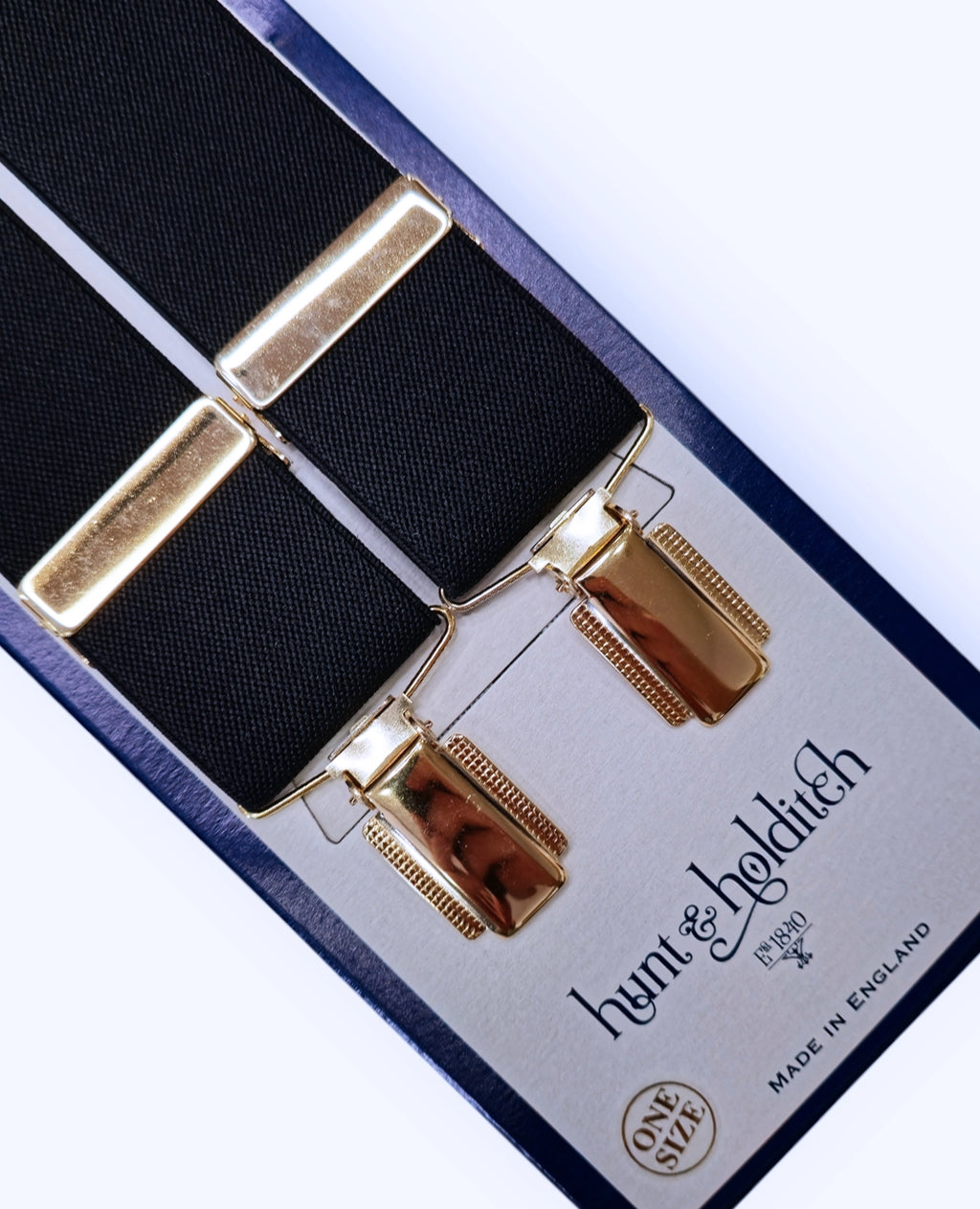 Adjustable Clip Bracers - Black Gold