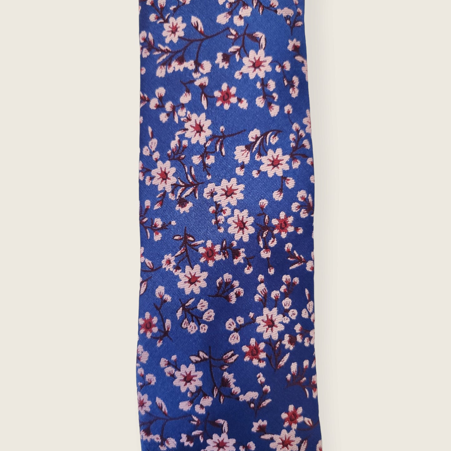 Tie and Hankie Set - Floral Blue I138500