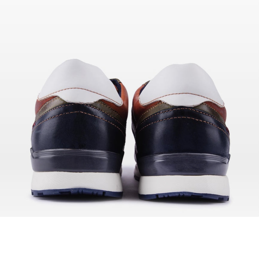 Brescia Leather Trainers - Tan