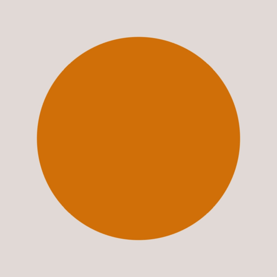 Slim Satin Tie - Burnt Orange