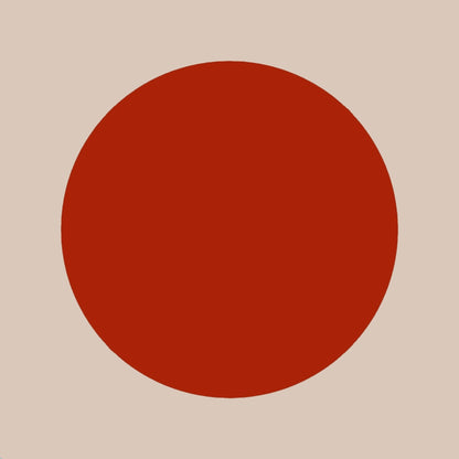 Plain Satin Hankie - Burnt Orange