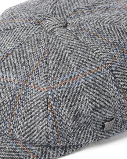 Harris Tweed Baker Boy Cap - Carloway Grey 2022