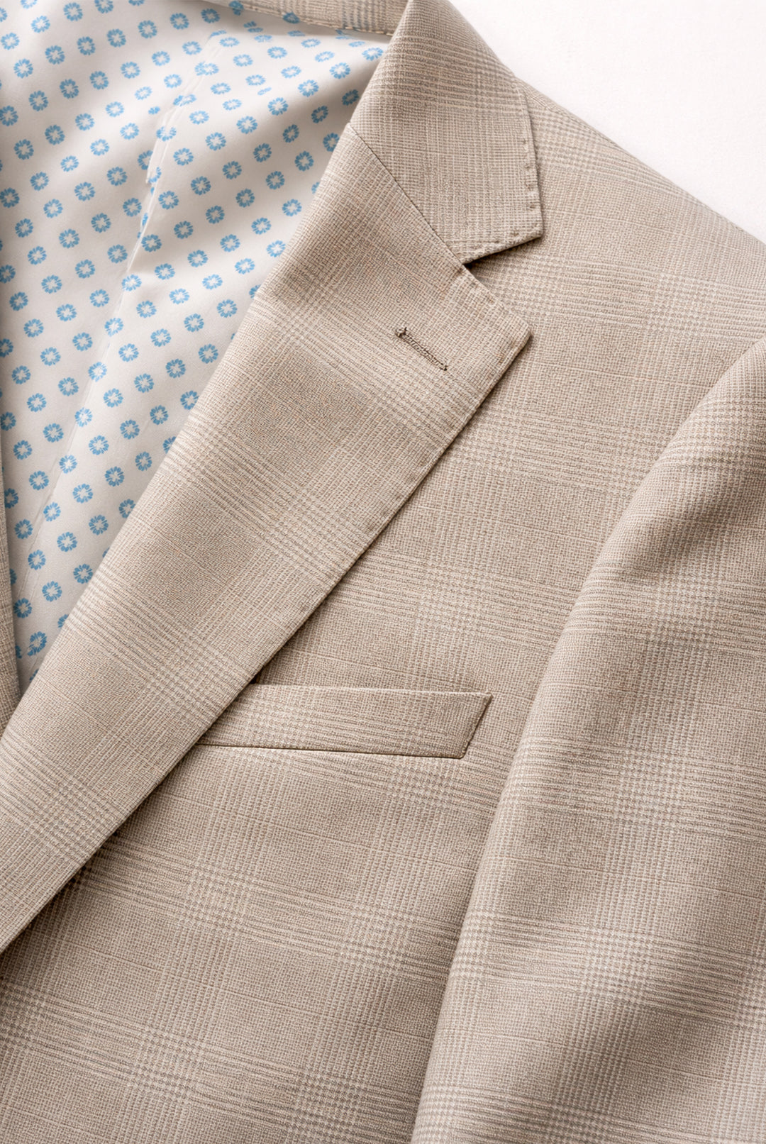 Stone Check Charlie Suit - Jacket