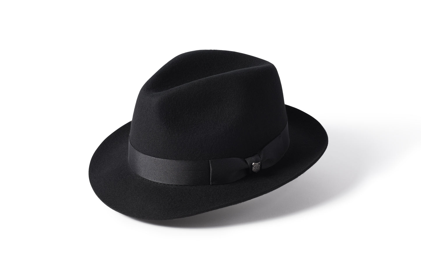 Chester Wool Trilby - Black