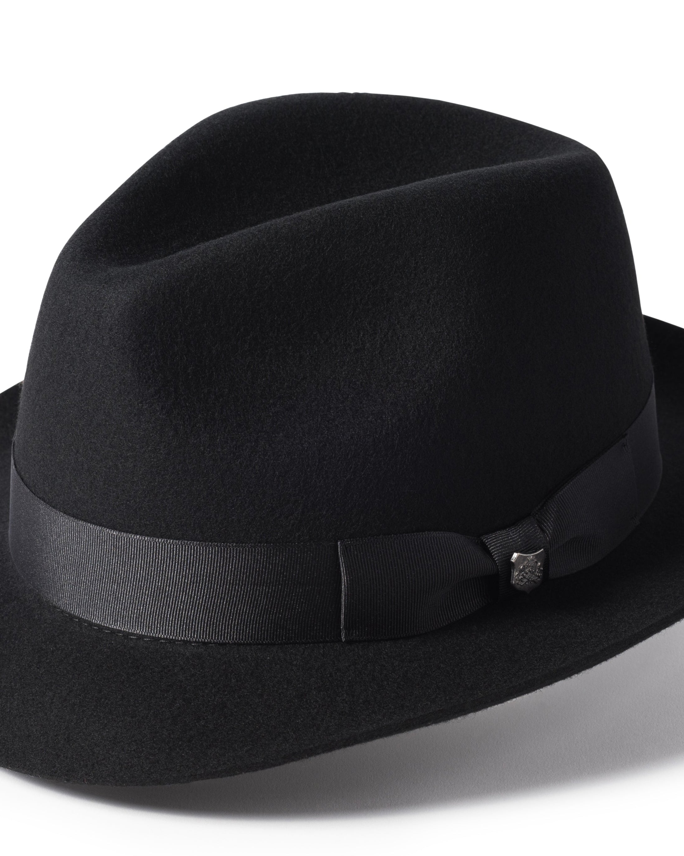 Chester Wool Trilby - Black