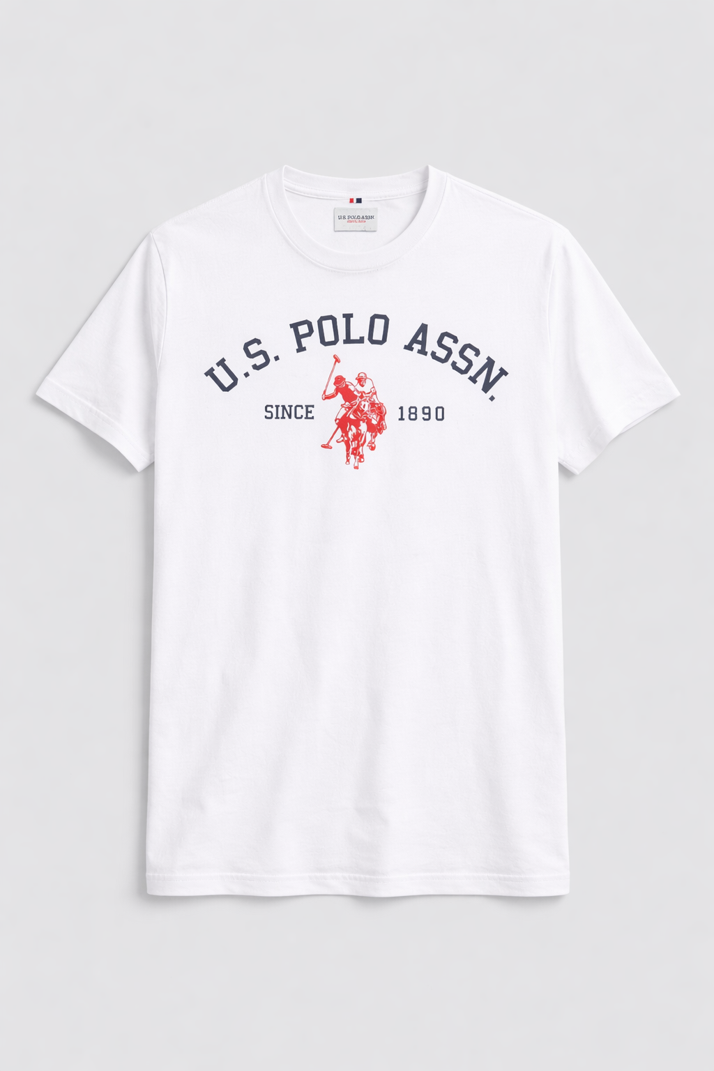Signature Arch U.S. POLO ASSN. Tee - White