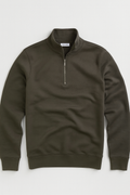 Quarter-Zip Sweatshirt – Dark Olive