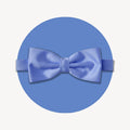 Satin Clip-On Bow Tie - Cornflower