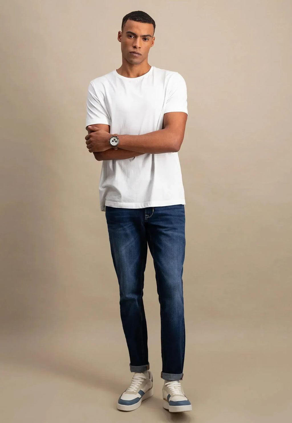 Crew-neck Tee Sustainable Cotton - White