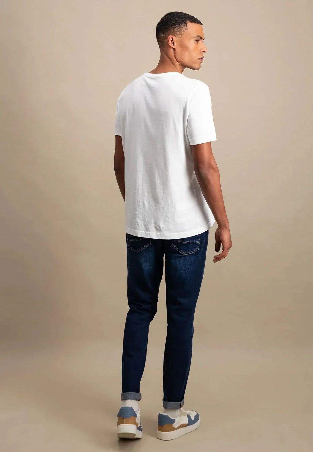 Crew-neck Tee Sustainable Cotton - White