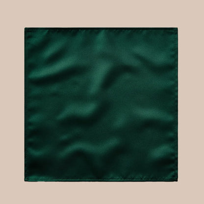 Plain Satin Hankie - Dark Bottle