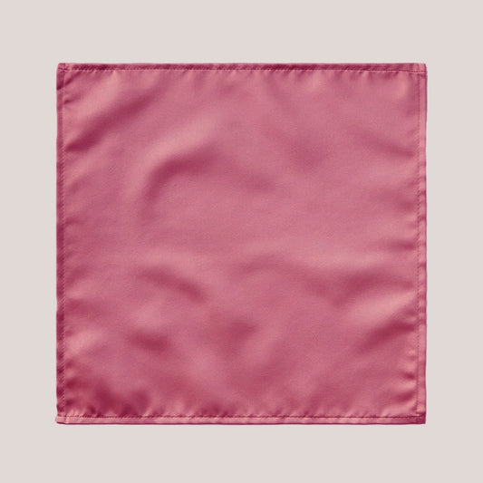 Plain Satin Hankie - Deep Alex