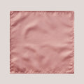 Plain Satin Hankie - Deep Rose