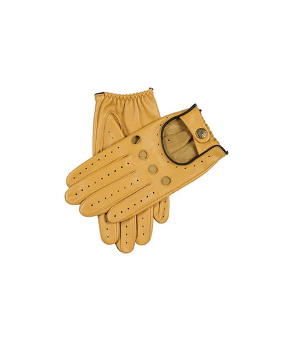 Delta -  Men's Classic Leather Driving Gloves - Cork