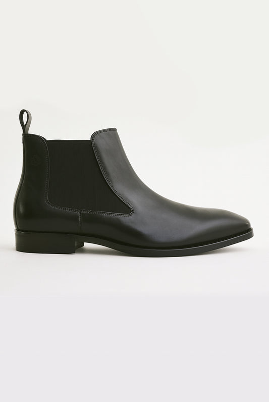 Dundalk Leather Chelsea Boot - Black