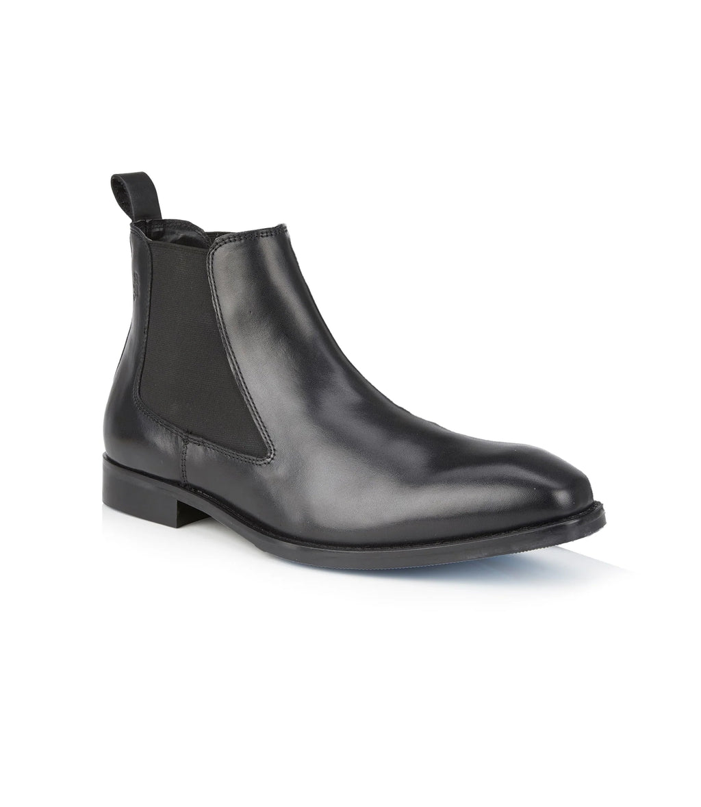 Dundalk Leather Chelsea Boot - Black