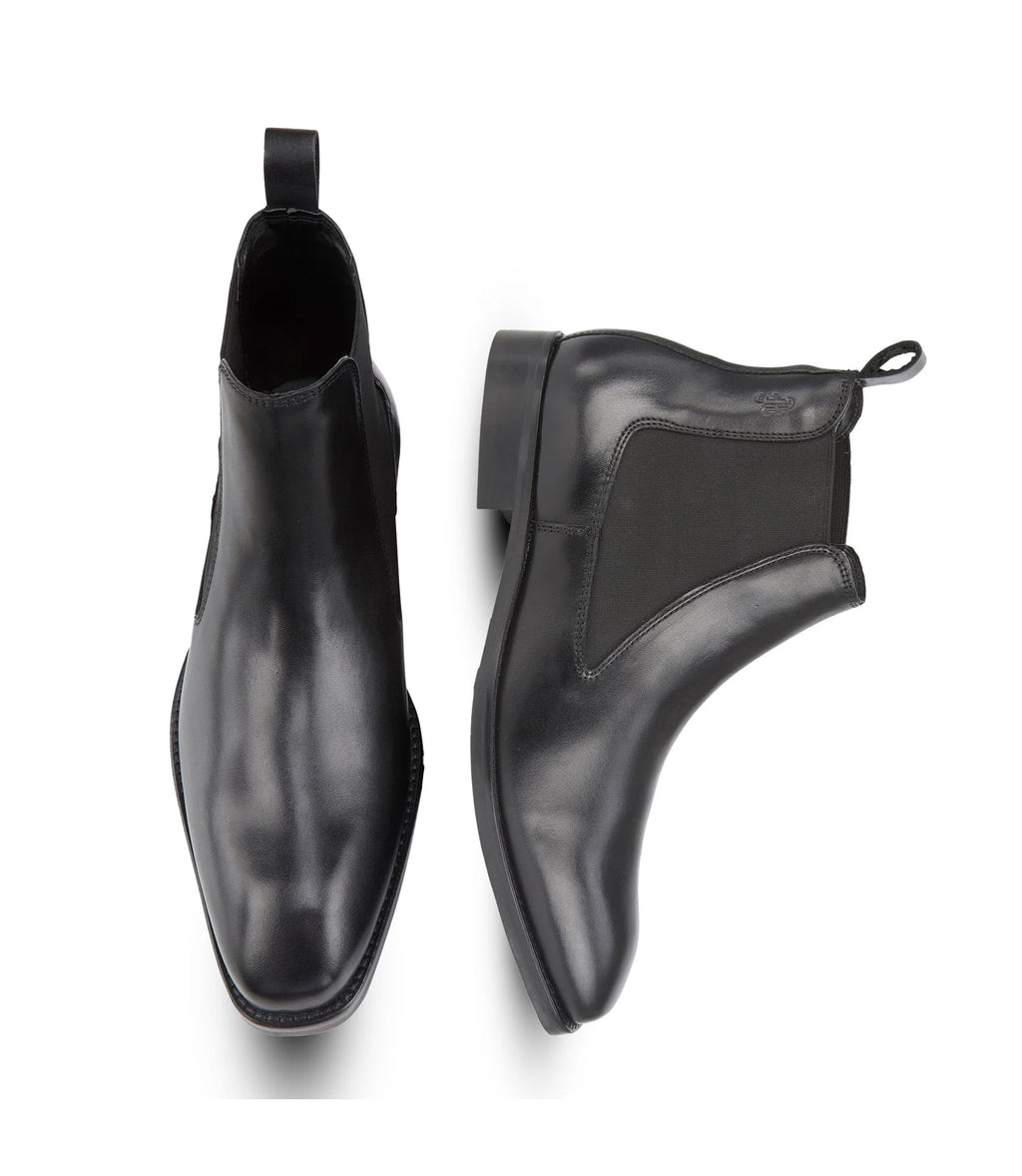 Dundalk Leather Chelsea Boot - Black