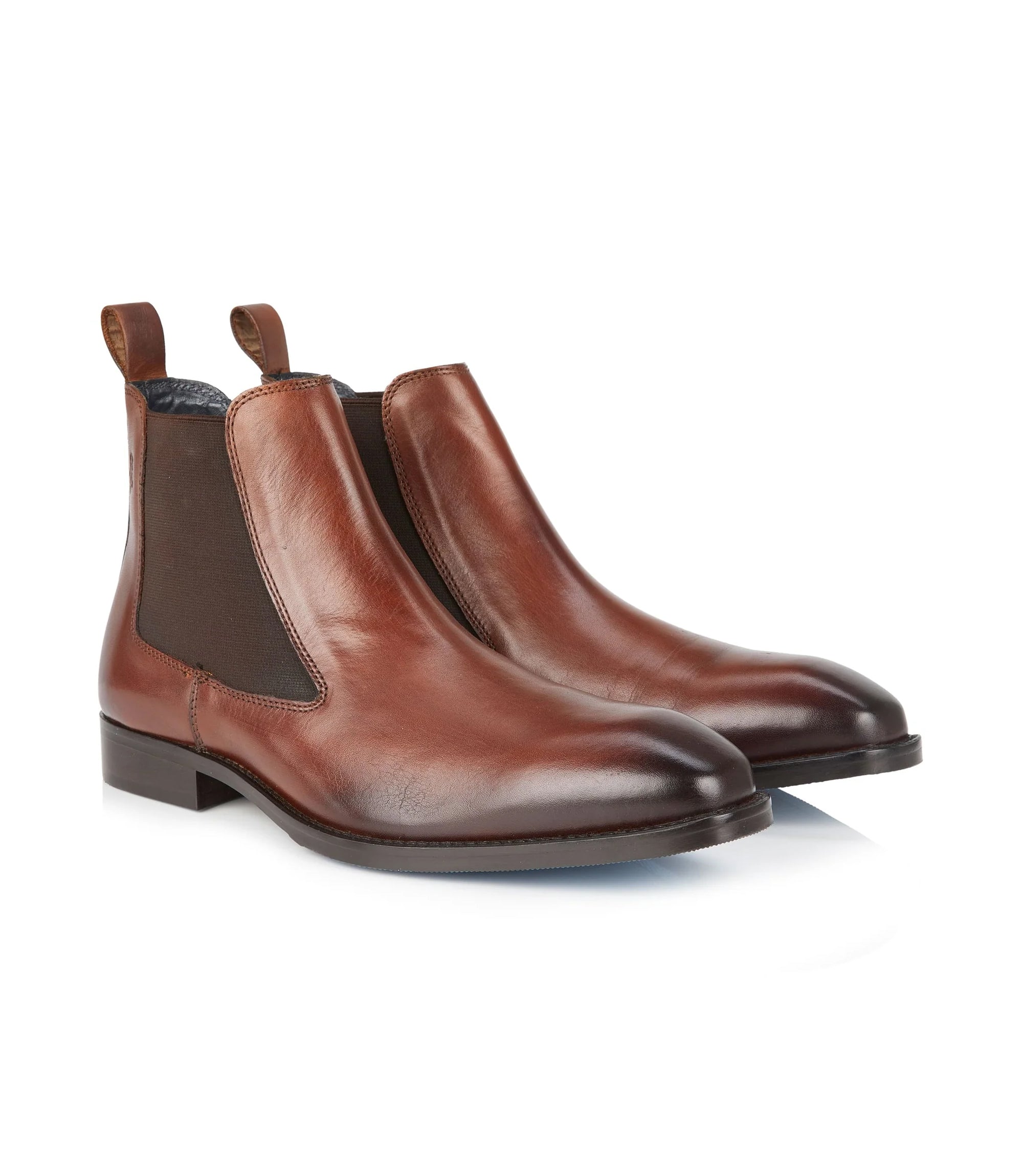 Dundalk Leather Chelsea Boot - Brown