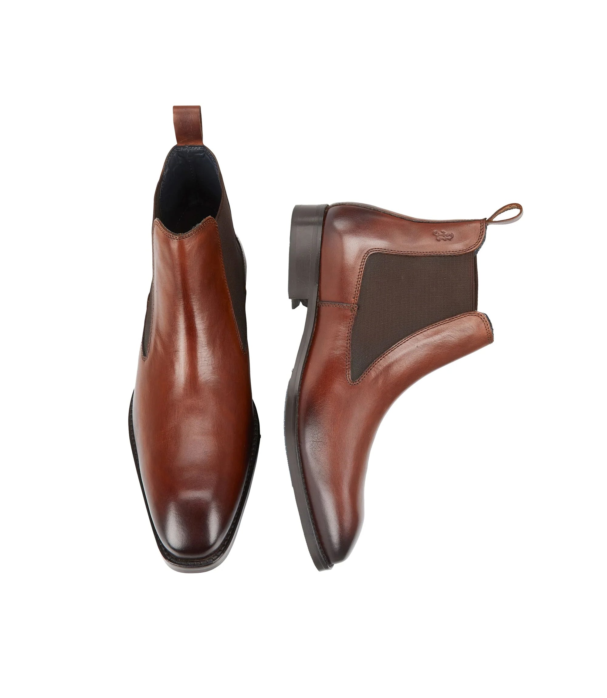 Dundalk Leather Chelsea Boot - Brown