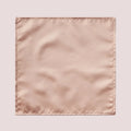 Plain Satin Hankie - Dusty Rose