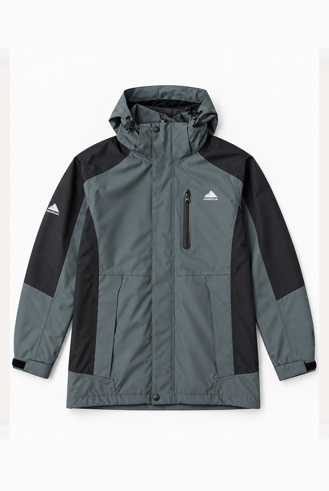 Eigerface Waterproof Coat - Smoke Green