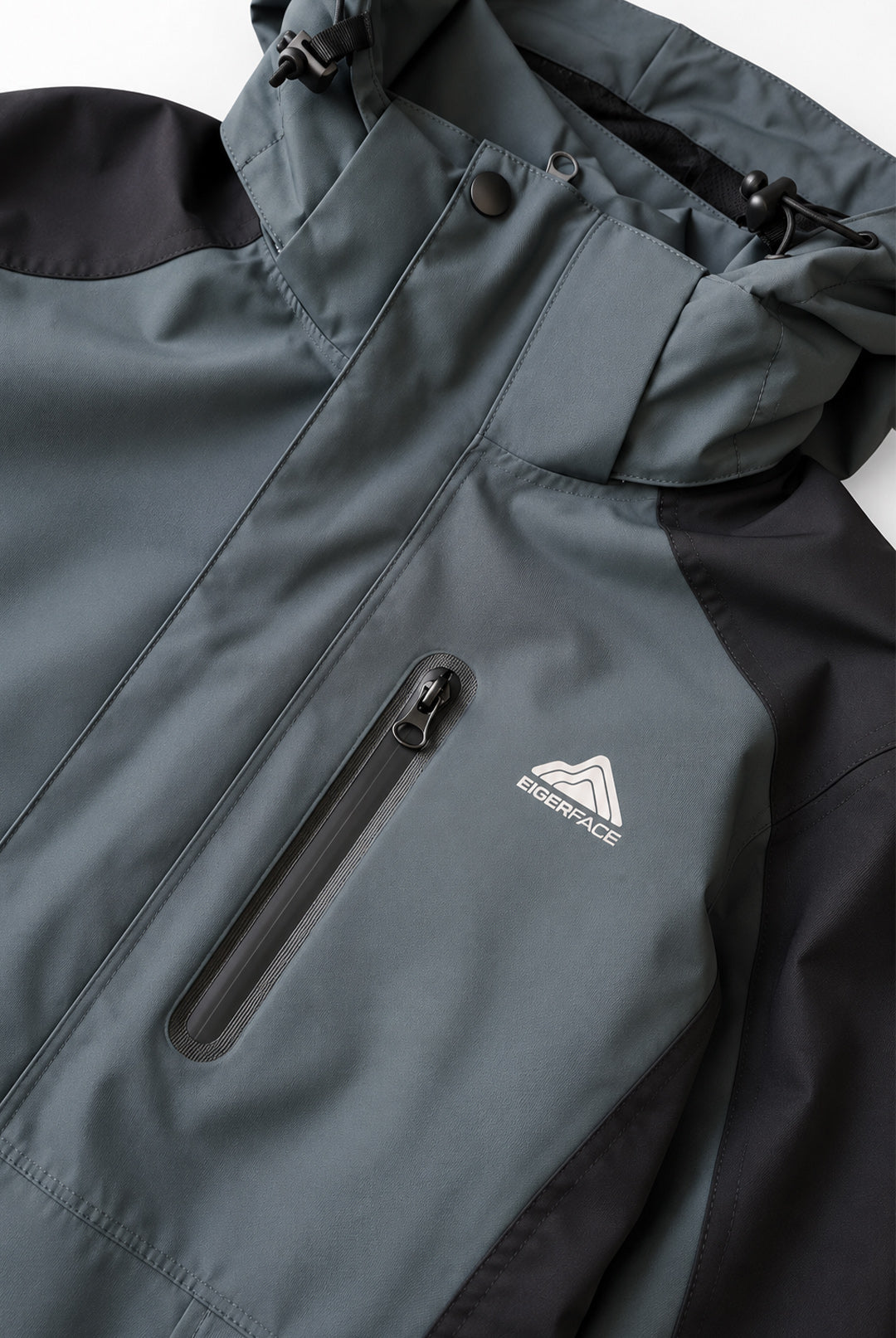 Eigerface Waterproof Coat - Smoke Green