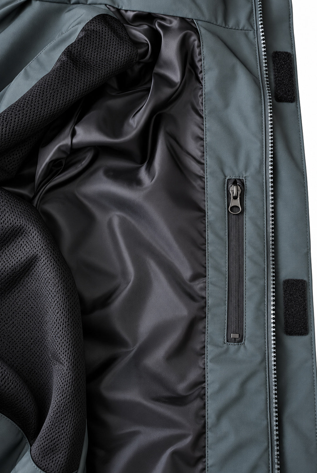 Eigerface Waterproof Coat - Smoke Green