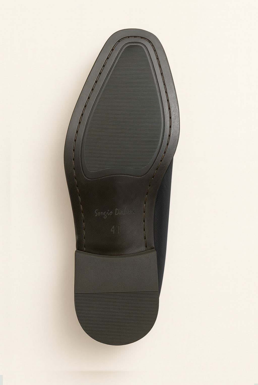 Erling Derby Leather Shoes - Black